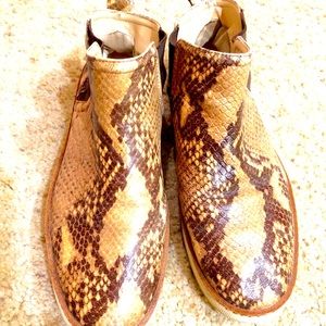 Zara python sneakers